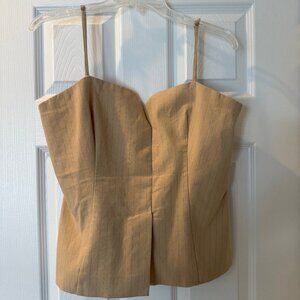 Zara Sweetheart Fitted Top